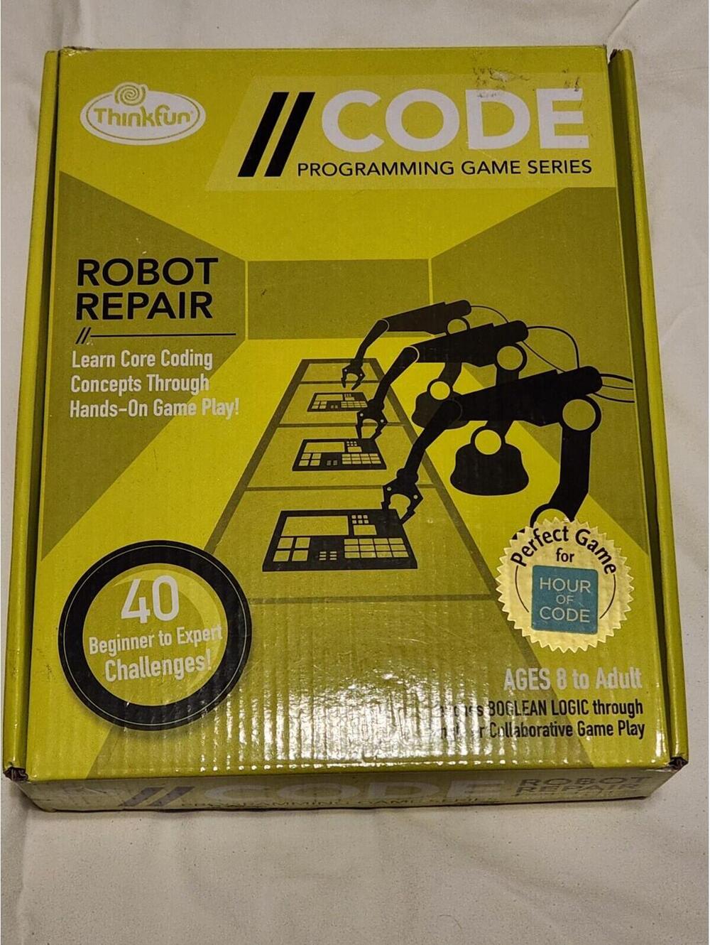 STEM Code Programming Game Series Robot Repair Thinkfun Coding Concept